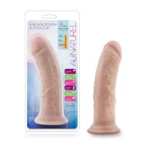 8" Dildo with Suction Cup - Vanilla
