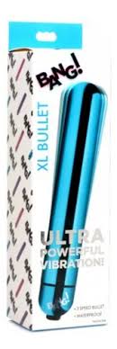 BG Vibrating Metallic Bullet-Azul